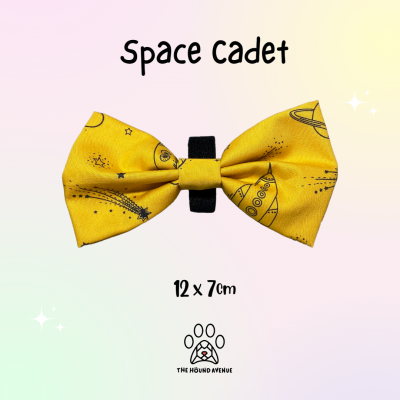 Pet Accessories Bowties Space Yellow