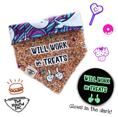 Pet Accessories Reversible Bandanas Will work for treats