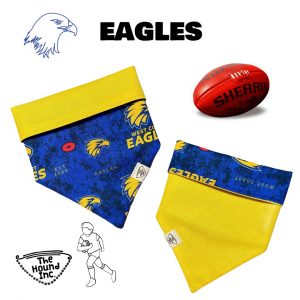 Pet Accessories Reversible Bandanas AFL Eagles